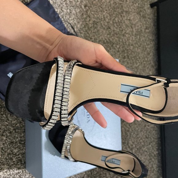 RARE Prada Heel Sandals - Picture 4 of 7